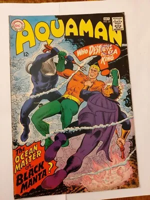 Buy AQUAMAN 35 1st Black Manta 1967 Silver Age Very Fine • 499£