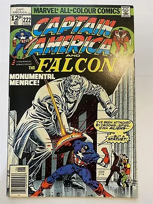 Buy CAPTAIN AMERICA #222 Marvel Comics 1978 UK Price VF/NM • 4.49£