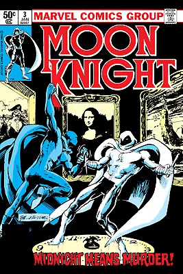 Buy Moon Knight Issue 3 Comic Book Midnight Murder Poster 24x36 Inches  • 18.97£