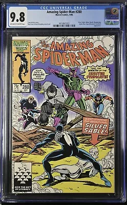 Buy Amazing Spider Man #280 Cgc 9.8 1st  App Of The Sinister Syndicate Key • 90.56£