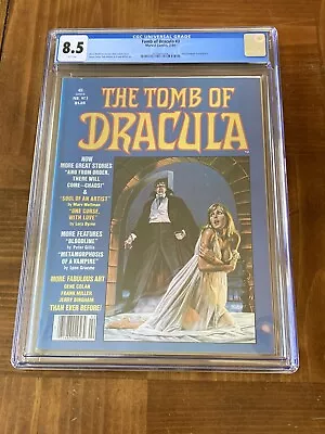 Buy Tomb Of Dracula 3 CGC 8.5 White Pages (Classic Cover- 1980) • 53.61£