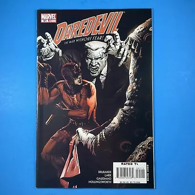 Buy Daredevil Vol.2 #91 Vs TOMBSTONE Marvel Comics 2007 ED BRUBAKER & MICHAEL LARK • 2.37£