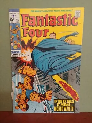 Buy Fantastic Four #95 FN+ Kirby Sinnott 1st Monocle Crystal  Inhumans Medusa  1.5 • 7.05£