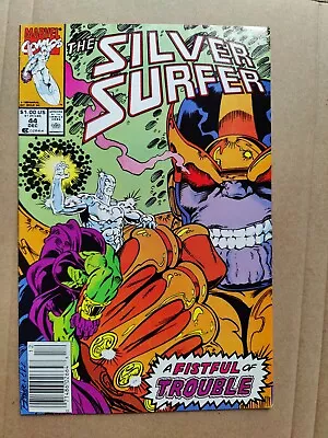Buy Silver Surfer 44 Newsstand FN+ Marvel 1990 1st Infinity Gauntlet Nice Midgrade  • 23.19£