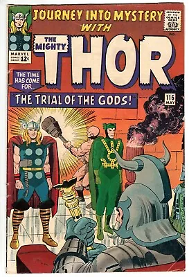Buy Journey Into Mystery With The Mighty Thor #116, Fine Condition • 38.01£
