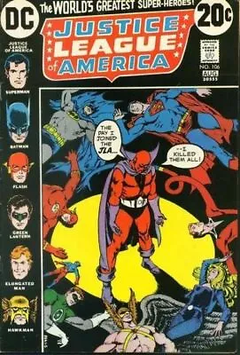 Buy Justice League Of America (1960) # 106 (4.0-VG) 1973 • 7.20£