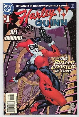 Buy Harley Quinn #1 Terry Dodson First Solo Series DC Comics 2000 NM- • 27.98£