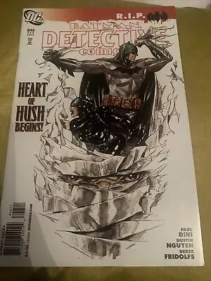 Buy Dc Comics Batman Detective Comics Issue #846 Batman Heart Of Hush Begins • 5£
