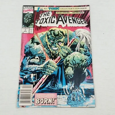 Buy The Toxic Avenger 1 APR • Marvel Comics 1st All-Toxic Collector's Item Issue • 41.38£