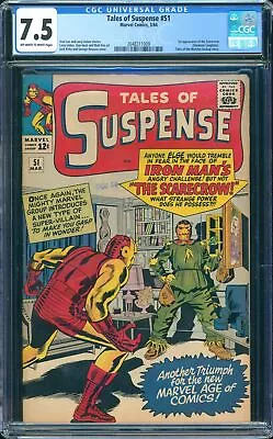 Buy Tales Of Suspense #51 (Marvel, 1964) CGC 7.5 - KEY • 395.30£