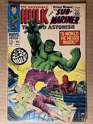 Buy Tales To Astonish 95 Marvel 1967 VG 1st Appearance Walter Newell • 12.15£