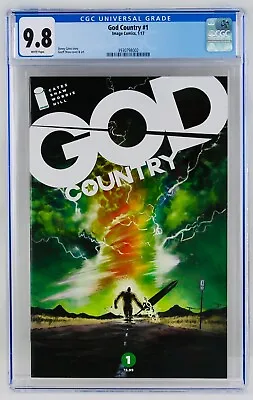 Buy God Country #1 CGC 9.8 White Pages Image Comics 2017 Cates / Shaw Hot Key NM/MT • 157.66£