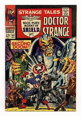Buy Strange Tales #161 FN- 5.5 1967 1st App. Yellow Claw Since The Fifties • 137.81£
