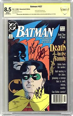 Buy Batman #427 CBCS 8.5 Newsstand SS Decarlo/ O'Neil/ Starlin 1989 18-3B472B9-057 • 70.36£