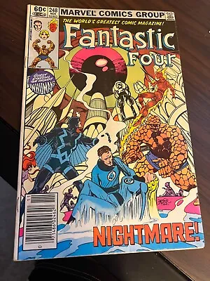 Buy Fantastic Four #248 Marvel KEY! 1ST APPEARANCE OF DR. DOOM'S SON ! 1982 • 4.76£