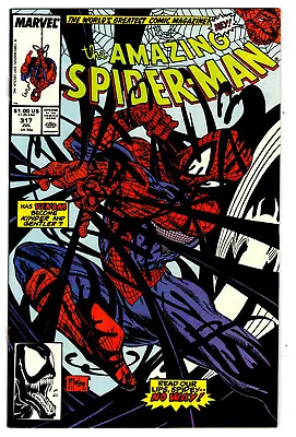 Buy AMAZING SPIDER-MAN # 317 - Marvel 1989 - Venom (vf)  (e) • 23.83£