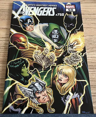 Buy The Avengers#50 (LGY 750) Marvel Comic January 2022 1st Print Dr Doom & Bagged • 5.97£