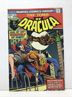 Buy The Tomb Of Dracula #18 Marvel Comics VF 8.0 1974 Werewolf By Night Crossover • 81.54£