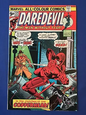 Buy Daredevil #124 FN+ (6.5) MARVEL ( Vol 1 1975) 1st App Copperhead • 16£