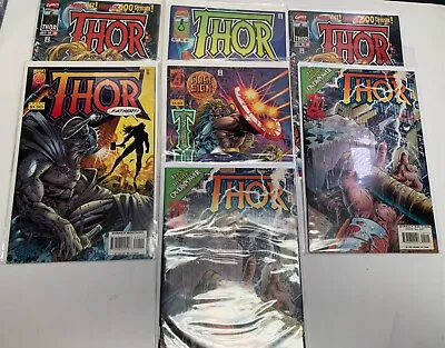 Buy Marvel Comics The Mighty Thor 491,496,500,502 Lot Of 6 Boarded 1996 • 21.71£