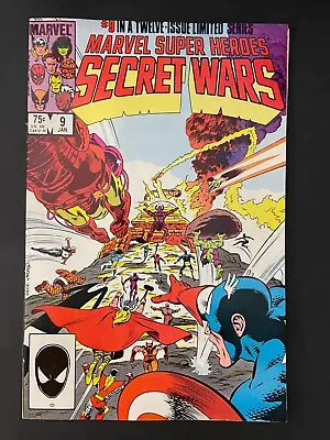 Buy Marvel Super-Heroes Secret Wars #9 - Doom X-Men Hulk 1984 Comics • 7.67£