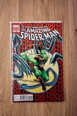 Buy AMAZING SPIDER-MAN #700. 2nd Print Variant Cover. Marvel Comics (2013). • 6.99£