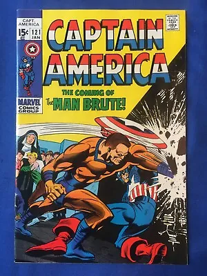 Buy Captain America #121 FN+ (6.5) MARVEL ( Vol 1 1970) (C) • 21£