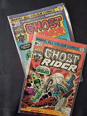 Buy Ghost Rider Vol 1 #10-11 (Marvel Comics) • 18£