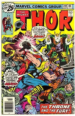 Buy Thor (The Mighty Thor) #249 (1976) • 9.62£