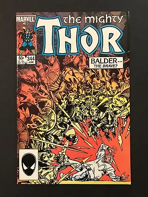 Buy THOR #344 (Marvel 1984) 1st Appearance Of Malekith The Accursed, Unpressed! • 6.45£