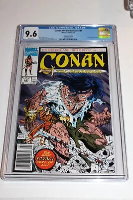 Buy CGC 9.6 White Pages Conan The Barbarian 241 McFarlane Cover Key Book Newsstand • 119.92£