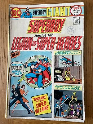 Buy Superboy Issue 208 From April 1975 - Free Post And Multi Buy Discounts • 9.50£