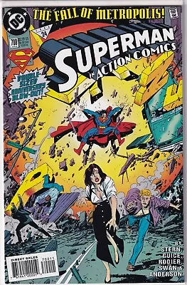 Buy Superman In Action Comics #700 The Fall Of Metropolis (DC Comics, 1994) • 1.99£