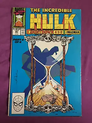 Buy Free P & P; Incredible Hulk #367, March 1990;  The Wedding Of The Hulk! • 4.99£