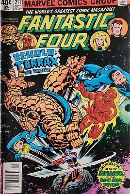 Buy Fantastic Four #211 Direct Edition 1st Appearance TERRAX The Tamer • 12.79£