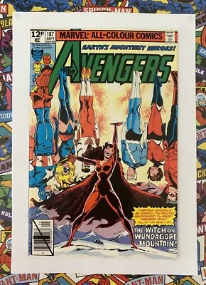 Buy Avengers #187 - Sept 1979 - Origin Of The Darkhold! - Nm- (9.2) Pence Copy! Hot! • 59.99£