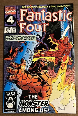 Buy Fantastic Four #357 NM 9.6 KEY Alicia Masters Revealed To Be A Skrull Named Lyja • 9.46£