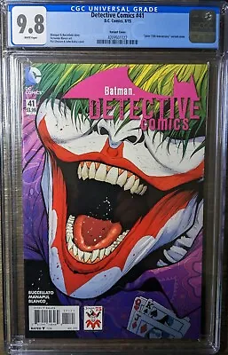 Buy Detective Comics #41 - Cgc 9.8 - Joker 75th Anniversary Variant Cover • 58.11£