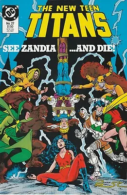 Buy The New Teen Titans 27 DC Comics 1987 • 2.75£