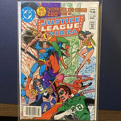 Buy Vintage Justice League America Vol 23 #200 March 1982 Newsstand DC Comic Book • 9.50£