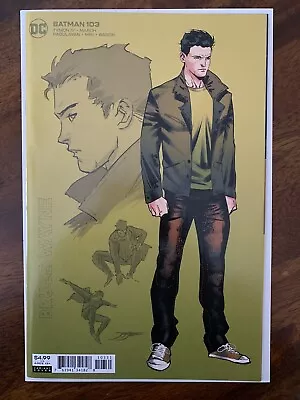 Buy ✨Batman #103 - 1:25 Jimenez Bruce Wayne Design Variant Cover -DC Comics - NM+ • 14.38£