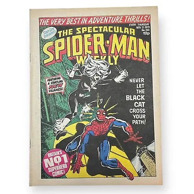 Buy The Spectacular Spider-Man Weekly UK #350 Marvel 1979 - 12p • 29.95£