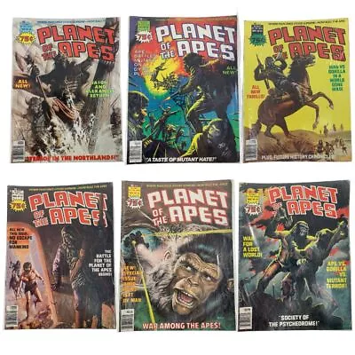 Buy Vintage Planet Of The Apes No. 29,28 27,26,25,24,23,22,21,20,17 1975 US Comics • 164.99£