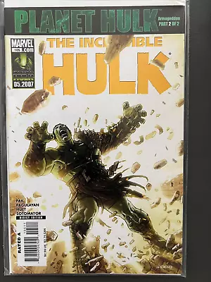 Buy The Incredible Hulk Volume Two (1999) #105 Marvel Comics Planet Hulk • 9.95£