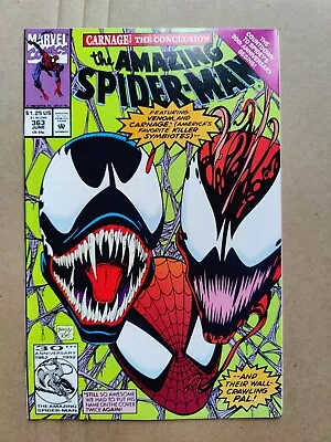 Buy Amazing Spider-Man 363 FN+ Marvel 3rd Carnage Venom • 7.19£