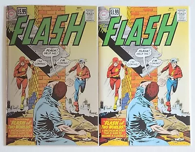 Buy Flash #123 NM 1st GA Flash In SA, 1st Mention Of Earth-2 DC Foil Facsimile Lot • 15.98£