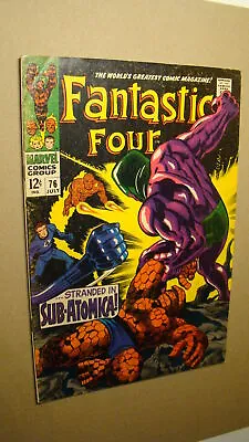 Buy Fantastic Four 76 *nice* Vs Galactus Psycho-man Silver Surfer Sub-atomica • 19£