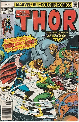 Buy The Mighty Thor - 275 (1978) Marvel Comics • 3£
