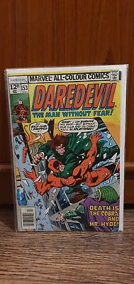 Buy Marvel Comics Daredevil Vol. 1, Issue 153, July 1978. UK 12p  • 7£