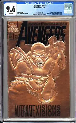 Buy Avengers 360 CGC 9.6 4300970009 Bronze Embossed Proctor Gatherers Swordsman • 63.32£